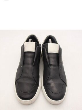 Men's Black Low-Top Leather Harry’s of London Sneakers - Classic Casual